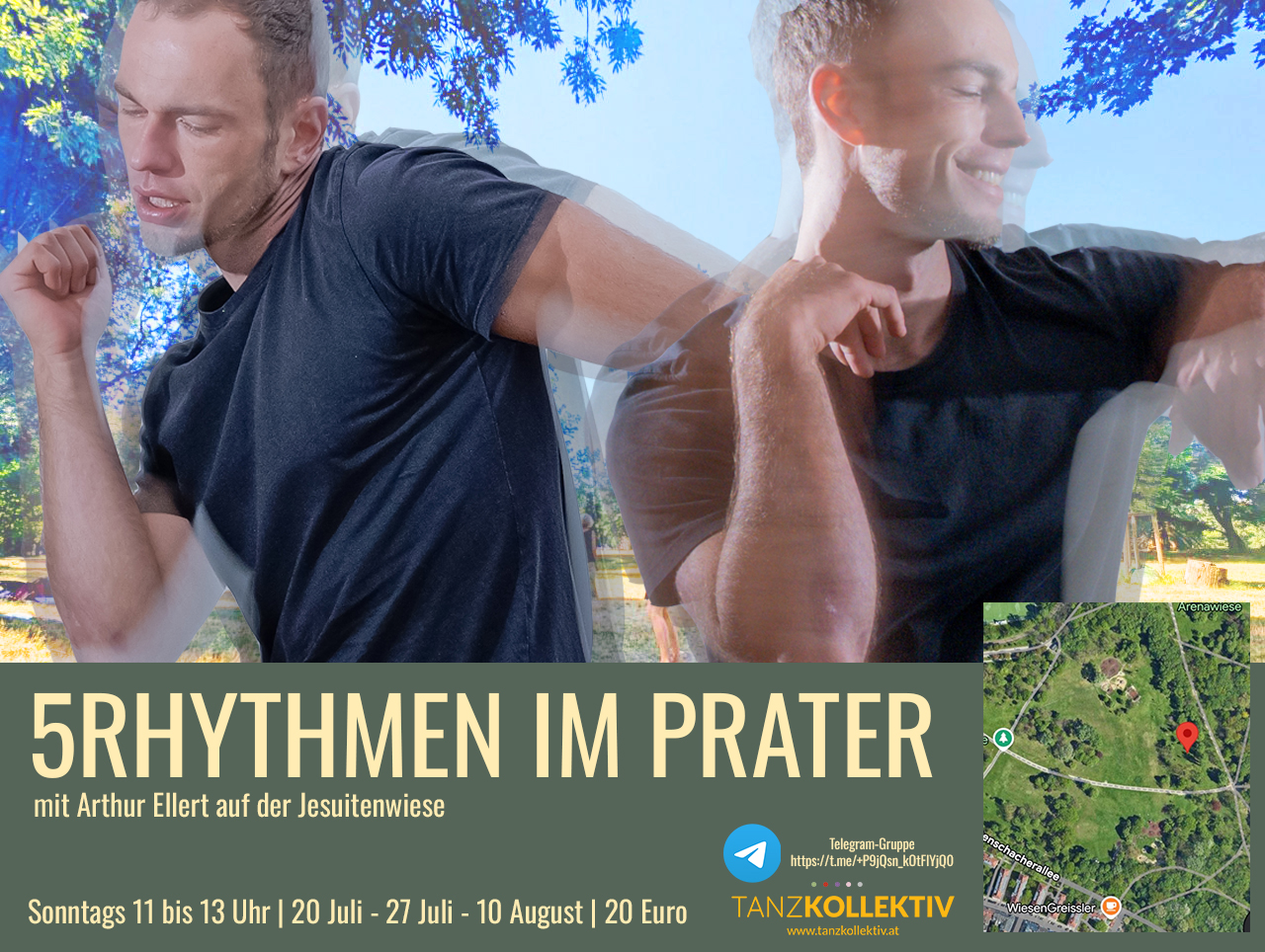 5Rhythmen im Prater mit Arthur