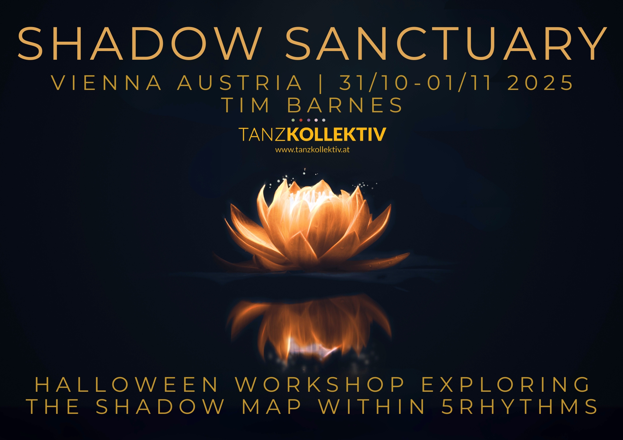 5 Rhythmen SHADOW SANCTUARY – Halloween-Workshop mit Tim Barnes in Wien 5 Rhythmen SHADOW SANCTUARY - Halloween-Workshop mit Tim Barnes in Wien