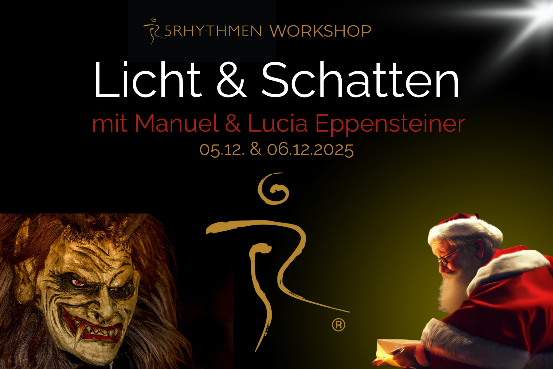 Licht & Schatten – eine 5Rhythmen-Wave mit Lucia & Manuel (AT) Licht & Schatten - eine 5Rhythmen-Wave mit Lucia & Manuel (AT)
